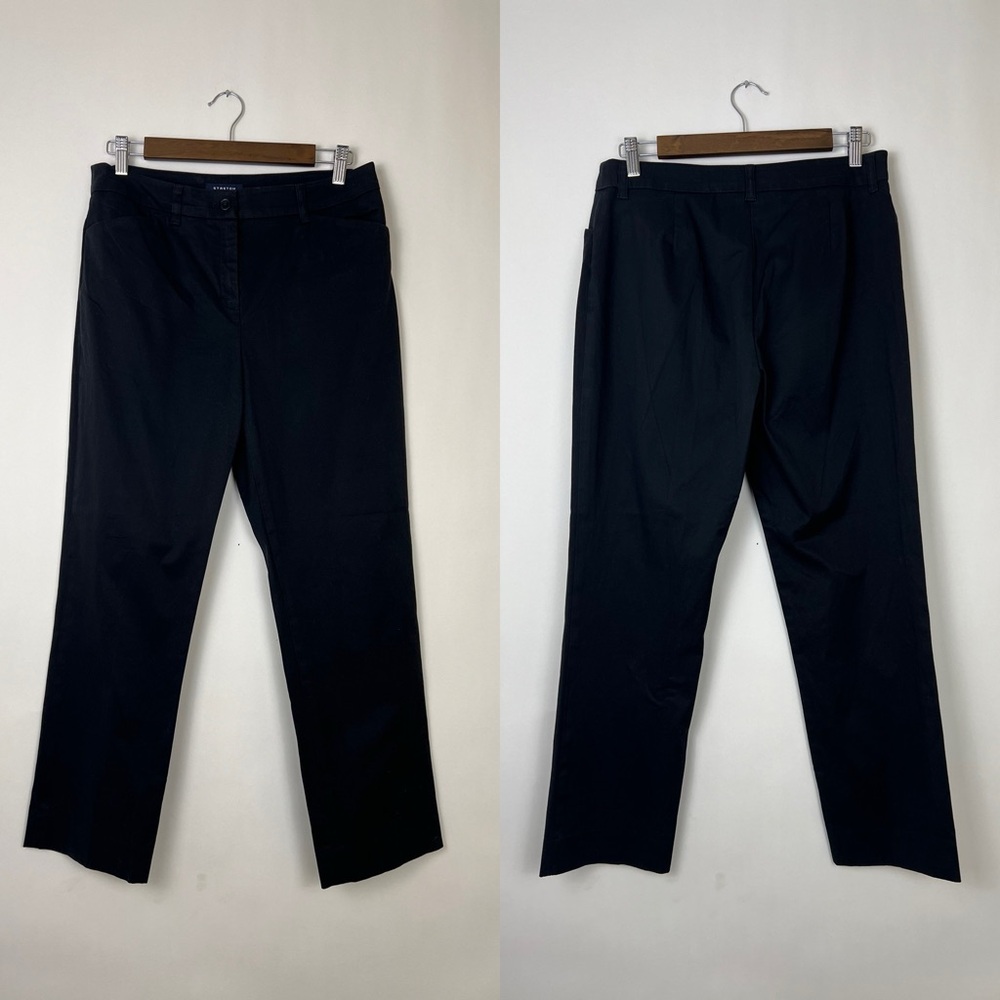Jones New York Signature Petite pants with stretch black Sz 10P